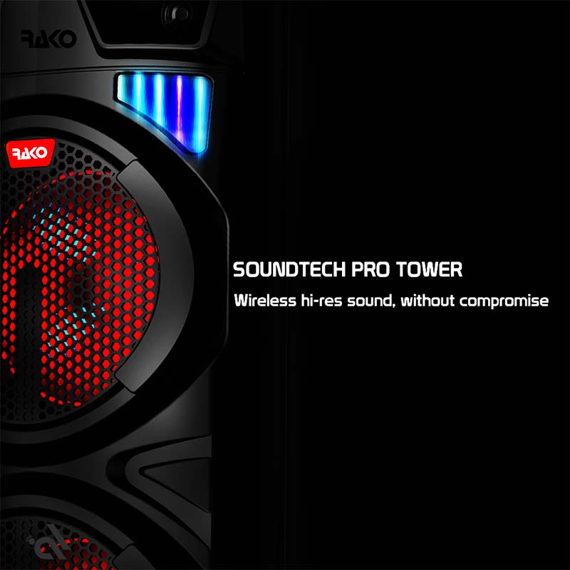 Rako SoundTech Pro Tower with 1 Mic. Rako SoundTech Pro Tower with 1 Mic.